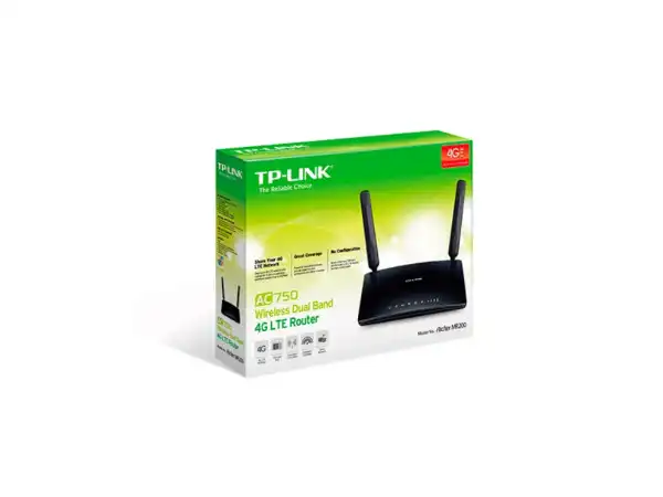 Bežični ruter TP-LINK ARCHER MR200 Wi-FiAC750433Mbps300Mbps4G LTESIM1xWAN 3xLAN2 antene' ( 'ARCHER MR200' ) 