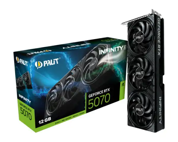PALIT nVidia GeForce RTX 5070 12GB 192bit RTX 5070 Infinity 3 grafička karta
