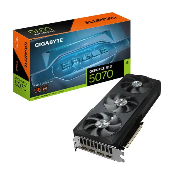 SVGA Gigabyte  RTX 5070 12GB Eagle OC SFF GDDR7, GV-N5070EAGLE OC-12GD