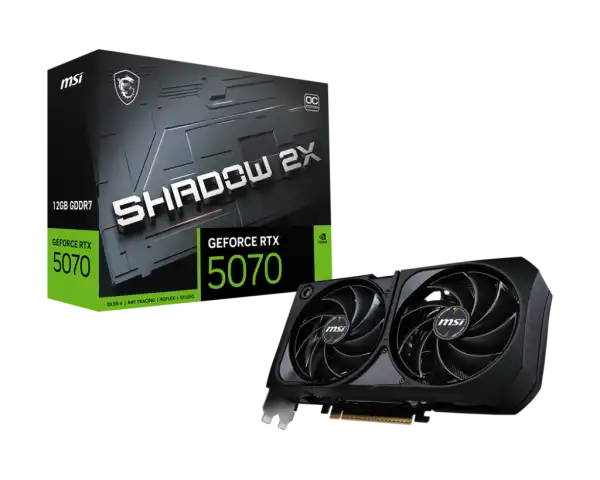 SVGA MSI RTX5070 Shadow 2X OC 12GB GDDR7, V532-005R