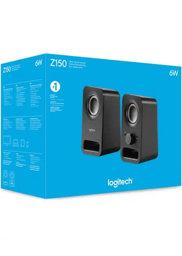 Zvucnici 2.0 Logitech Z150 Multimedia Black