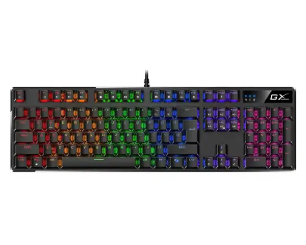 GENIUS Scorpion K12 Plus Gaming RGB USB US crna tastatura