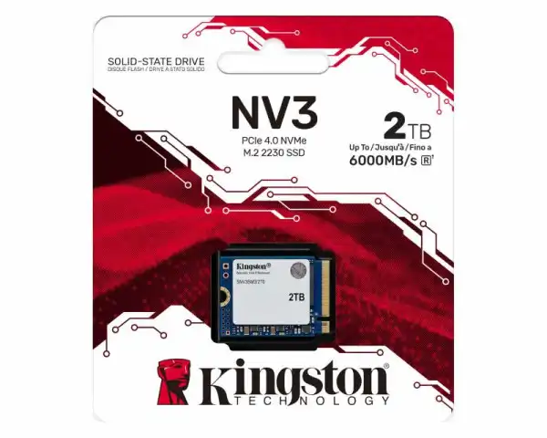 KINGSTON 2TB M.2 NVMe SNV3SM32T0 series NV3 SSD