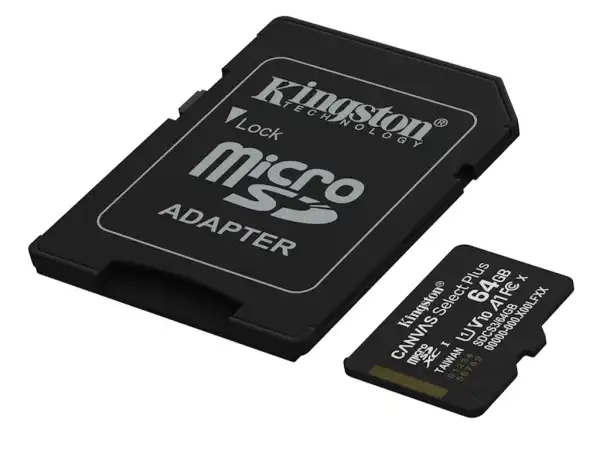 Memorije kartice KINGSTON SDCS364GBmicroSDXC64GBClass10 U180MBs-10MBs+adapter' ( 'SDCS364GB' ) 
