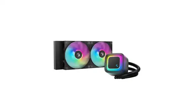 CPU Hladnjak DeepCool LE240 V2 ARGB CRNO, R-LE240-BKAMMC-G-2