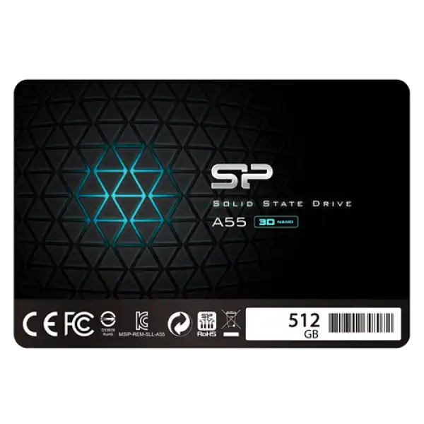 SSD Silicon Power 2.5'' SATA A55 512GB SP512GBSS3A55S25