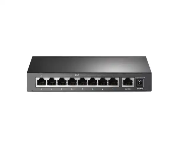 TP-LINK SF1009P desktop PoE switch 9 porta