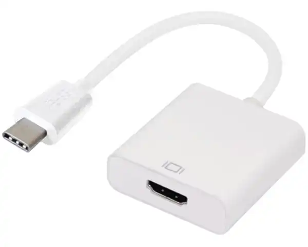 E-GREEN Adapter USB 3.1 tip C (M) - HDMI (F) sivi