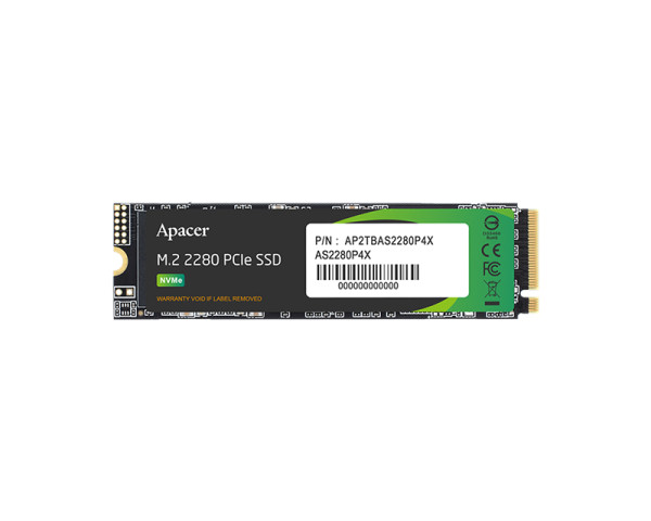 APACER 2TB AS2280P4X M.2 PCIe SSD