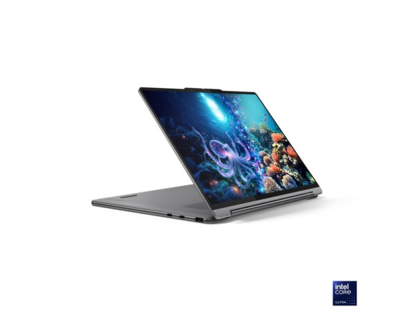 Yoga 9 2-in-1 14ILL10 (Luna Grey, Aluminium) 8-Core Ultra 7 258V 4.8GHz/12MB 32GB DDR5 1TB-NVMe 14'' 2.8K (2880x1800) OLED 1100n 120HzTouch-