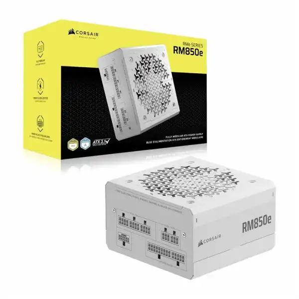 Napajanje 850W Corsair RM850e 80+ Gold Fully Modular White, CP-9020293-EU