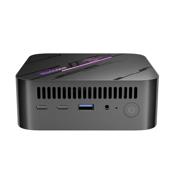 Mini PC Blackview MP100 AMD R7 5825U 32GB1TB1xHDMI1xDPRJ45BTWiFIWin 11 Pro Black