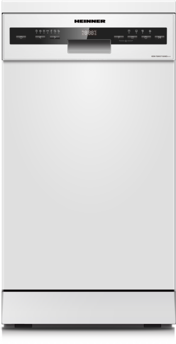 Mašina za pranje sudova HEINNER HDW-FSM45710AWD+++ 10kompleta7prog45cmbela