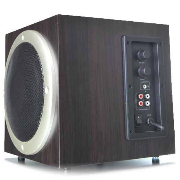 Microlab TMN-1/2.1 BT Aktivni drveni zvucnici 2.1 sistem 32W RMS (9W*2+14W) BLUETOOTH 3,5mm