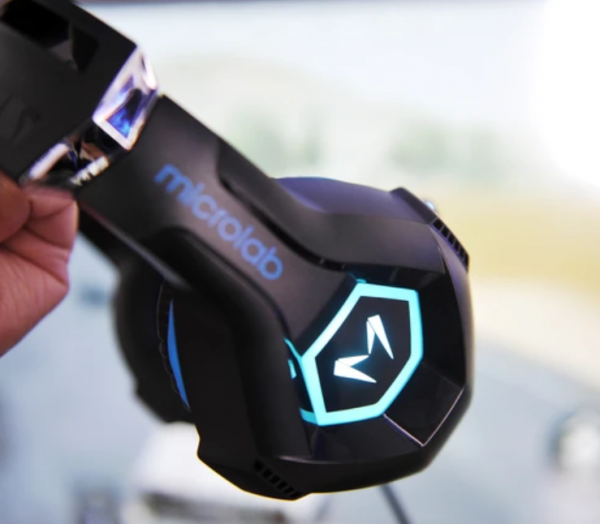 Microlab G7 Gejmerske slusalice sa mikrofonom 40mm/32Ohm, color LED, 3.5mm + USB