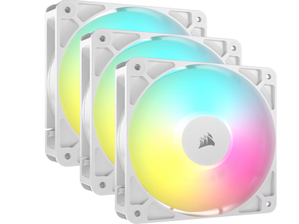 Ventilator CORSAIR RS120 ARGB 120mm ARGB FanTriple Packbela' ( 'CO-9050185-WW' ) 