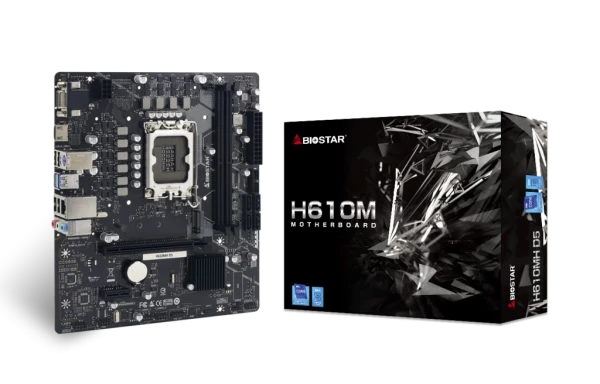 Matična ploča 1700 Biostar H610MH D5  VGAHDMI M.2