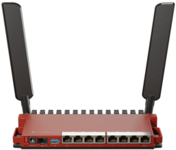 MikroTik L009UiGS-2HaxD-IN in desktop case with routerOS L5 MT161