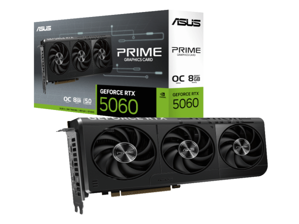 Graficka karta ASUS PRIME RTX 5060 8GBGDDR7128bitcrna' ( 'PRIME-RTX5060-O8G' ) 
