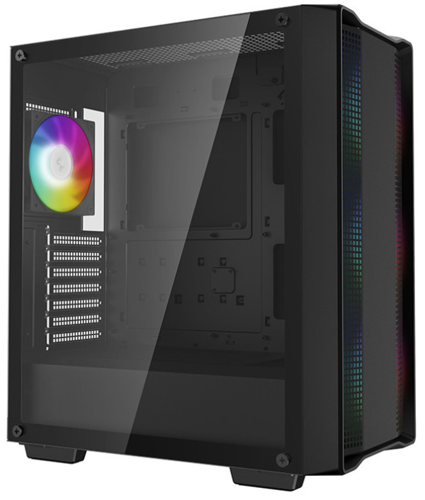 DeepCool CC560 ARGB V2 Kuciste  E-ATX, 4xARGB-120mm, Kaljena staklena strana,USB-3.0