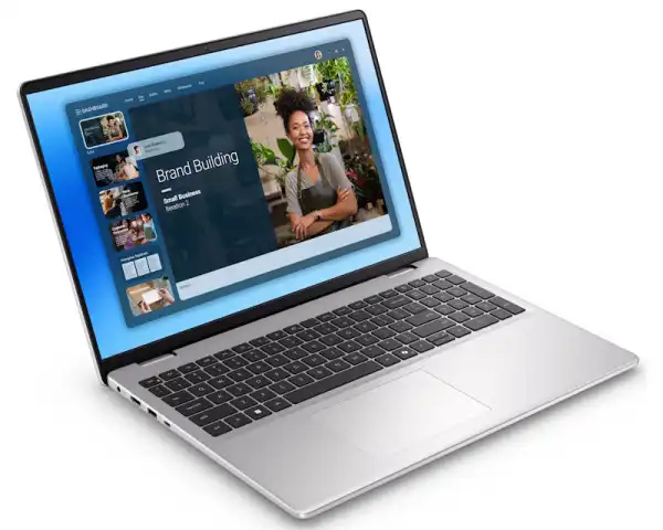 DELL 16 DC16251 16 inch FHD+ 300nits Core 7 150U 16GB 1TB SSD GeForce MX570A 2GB Backlit FP Ubuntu metalni silver laptop