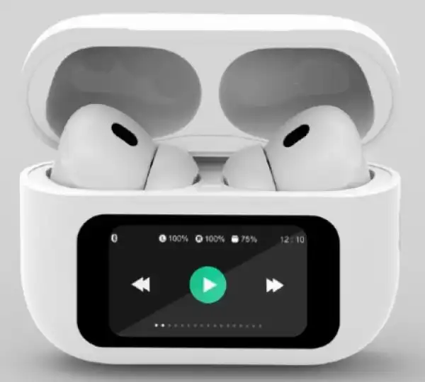 TWS-LCD-ANC-01-W Gembird bluetooth V5.1 slusalice, TWS, LCD display, Active Noise Cancelling, White