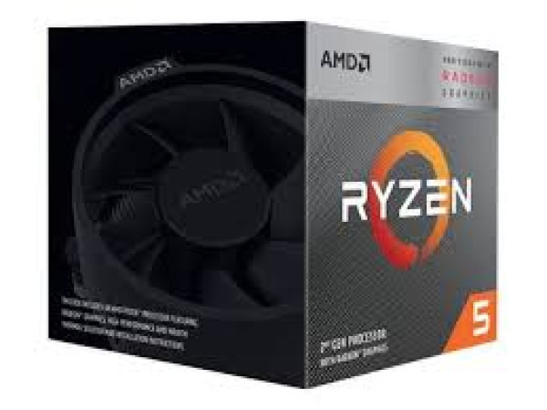 CPU AM4 AMD Ryzen 5 3400G, 4C8T, 3.70-4.20GHz YD3400C5FHSBX