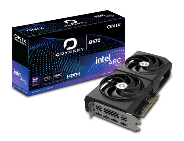 ONIX ODYSSEY Intel Arc B570 GDDR6 10GB, 8347-00178