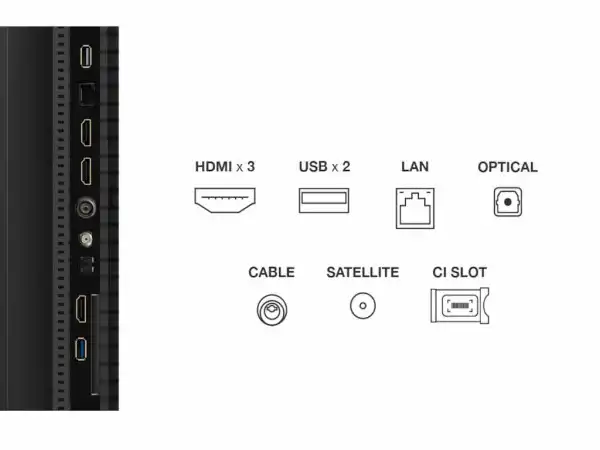 Televizor TCL 50P7KQLED50''4K60HzGoogle TVcrna' ( '50P7K' ) 