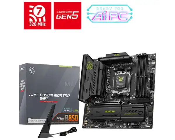 MSI MAG B850M MORTAR WIFI matična ploča