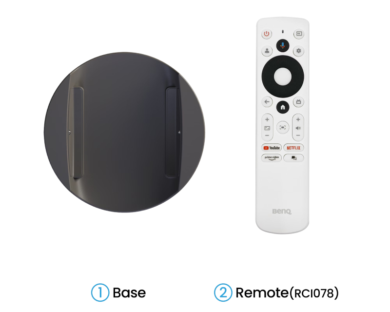 BENQ GV50 portabl Smart Laser Full HD 10000:1 WiFi projektor