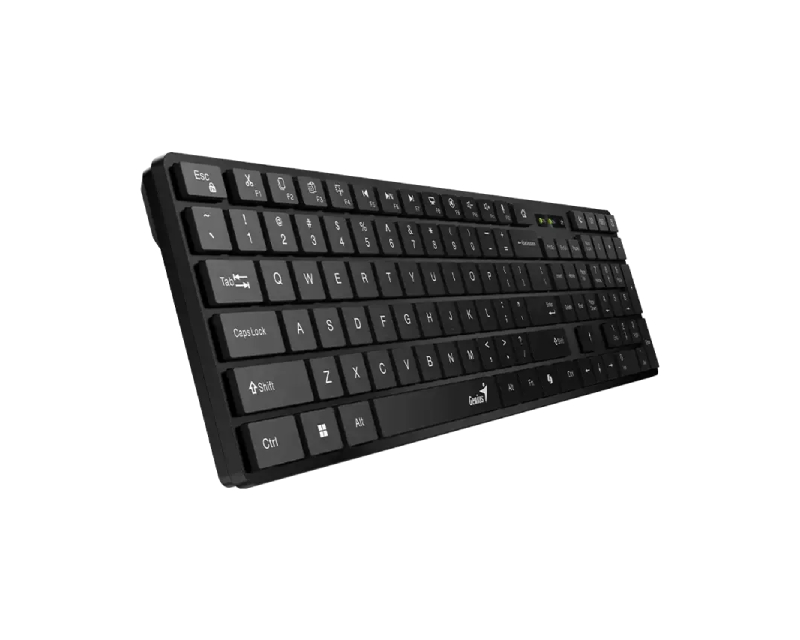 GENIUS SlimStar 7250BT, AI, crna YU wireless tastatura