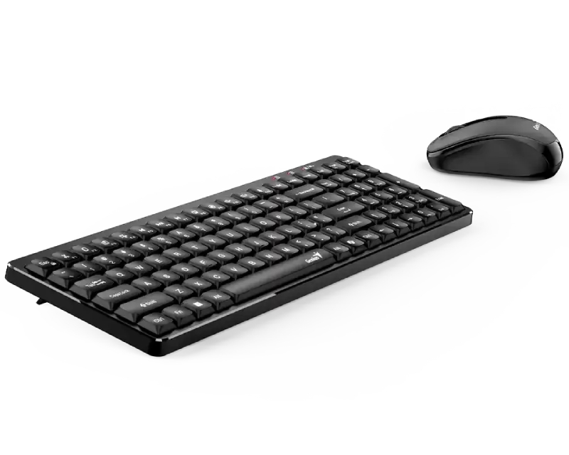 GENIUS LuxeMate Q8100 Wireless USB YU crna tastatura + miš