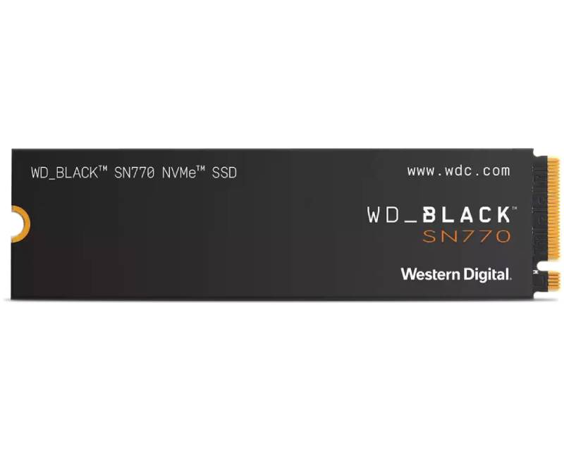 WD 250GB M.2 NVMe SSD Gen4 WDS250G3X0E SN770 Black