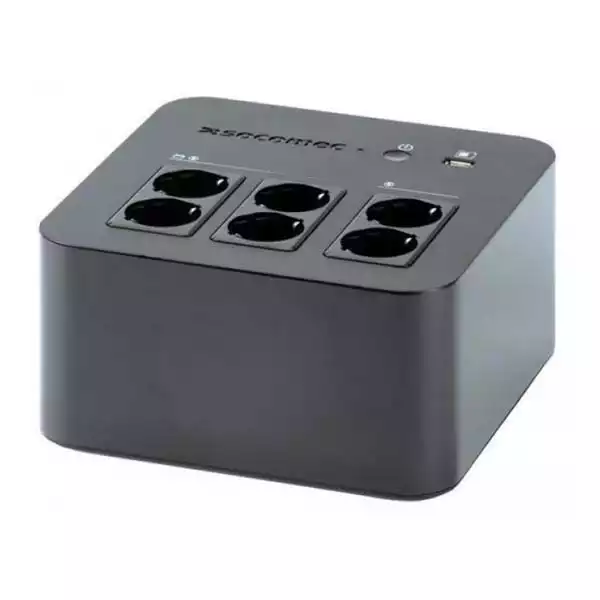 UPS Socomec NeTYS PL 600VA/360W 230V 50/60Hz Step wave, 4+2 &scaron;uko izlaz, 1xUSB, Crni