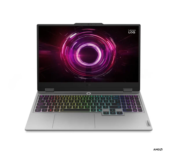 LOQ 15AHP10 (Luna Grey) 8-Core Ryzen 7 250 5.1GHz/24MB 16GB DDR5 512GB-SSD-M.2-NVMe 15.6'' FHD IPS AG (1920x1080) 144Hz 100%-sRGB 5MP RTX505