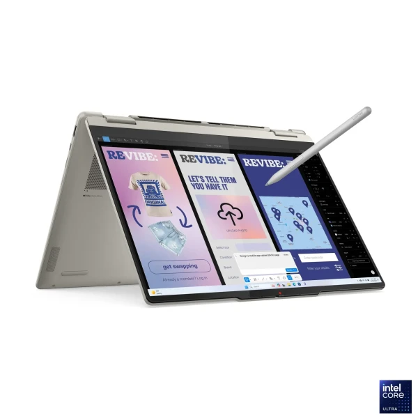 Yoga 7 2-in-1 14ILL10 (Seashell, Aluminium) Ultra 7 256V 8-Core 4.8GHz/12M 16GB 512GB-NVMe 14.0'' 2.8K WQXGA+ (2880x1800) OLED 1100n120Hz Gl