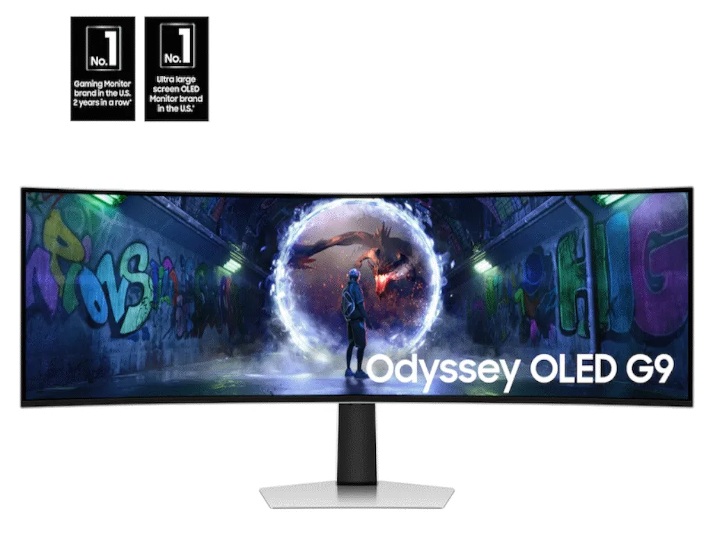 Monitor SAMSUNG LS49DG934SUXEN 49''OLED,zakrivljen,32:95120x1440240Hz0.03ms GtGHDMIx2,DP' ( 'LS49DG934SUXEN' ) 