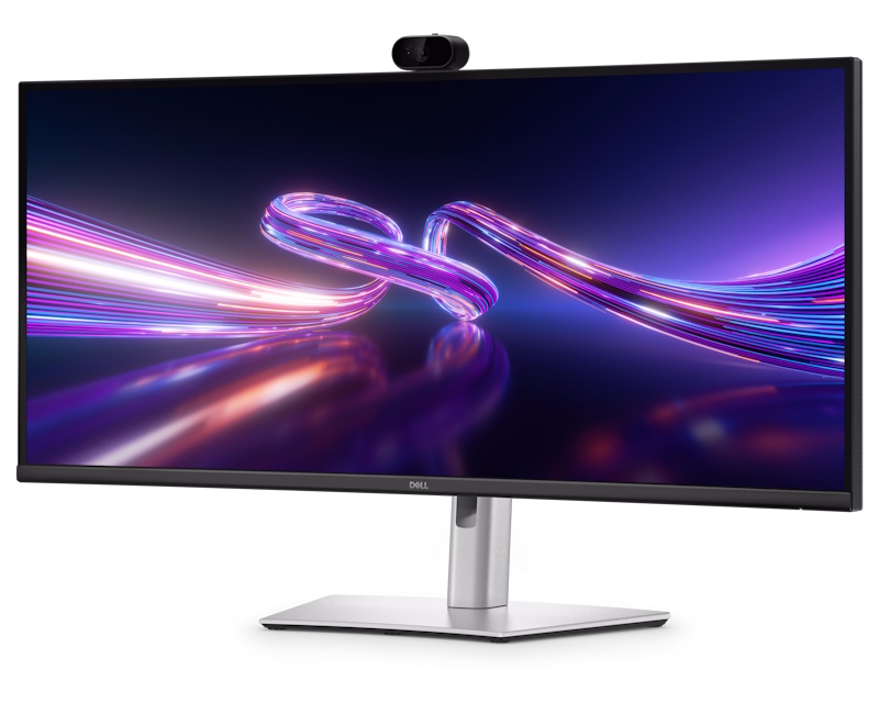 DELL 34 inch P3426WEV WQHD 100Hz Webcam USB-C zakrivljeni IPS monitor