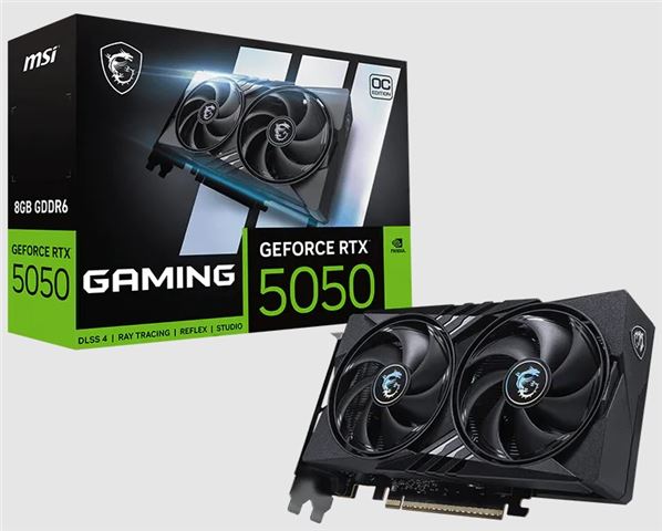 VGA MSI RTX 5050 8G GAMING OC