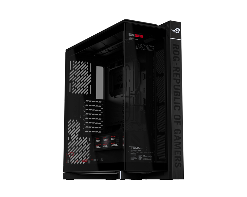 ASUS ROG CRONOX GR801 CURVE TG ARGB BLACK Gaming kućište crno
