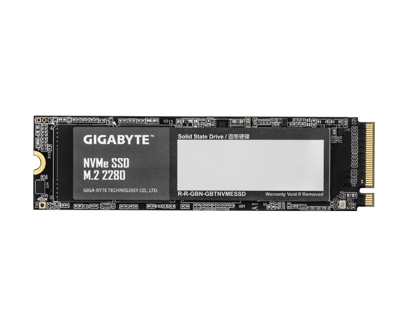 GIGABYTE 512GB M.2 PCIe Gen3 x4 NVMe SSD G3NVME512G