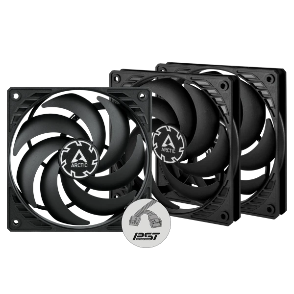 Ventilatori Arctic P12 SLim 3pcs Value Pack PWM, ACFAN00275A