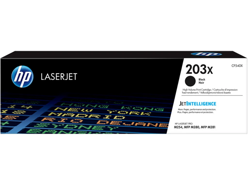 Toner HP 203Xcrna' ( 'CF540X' ) 