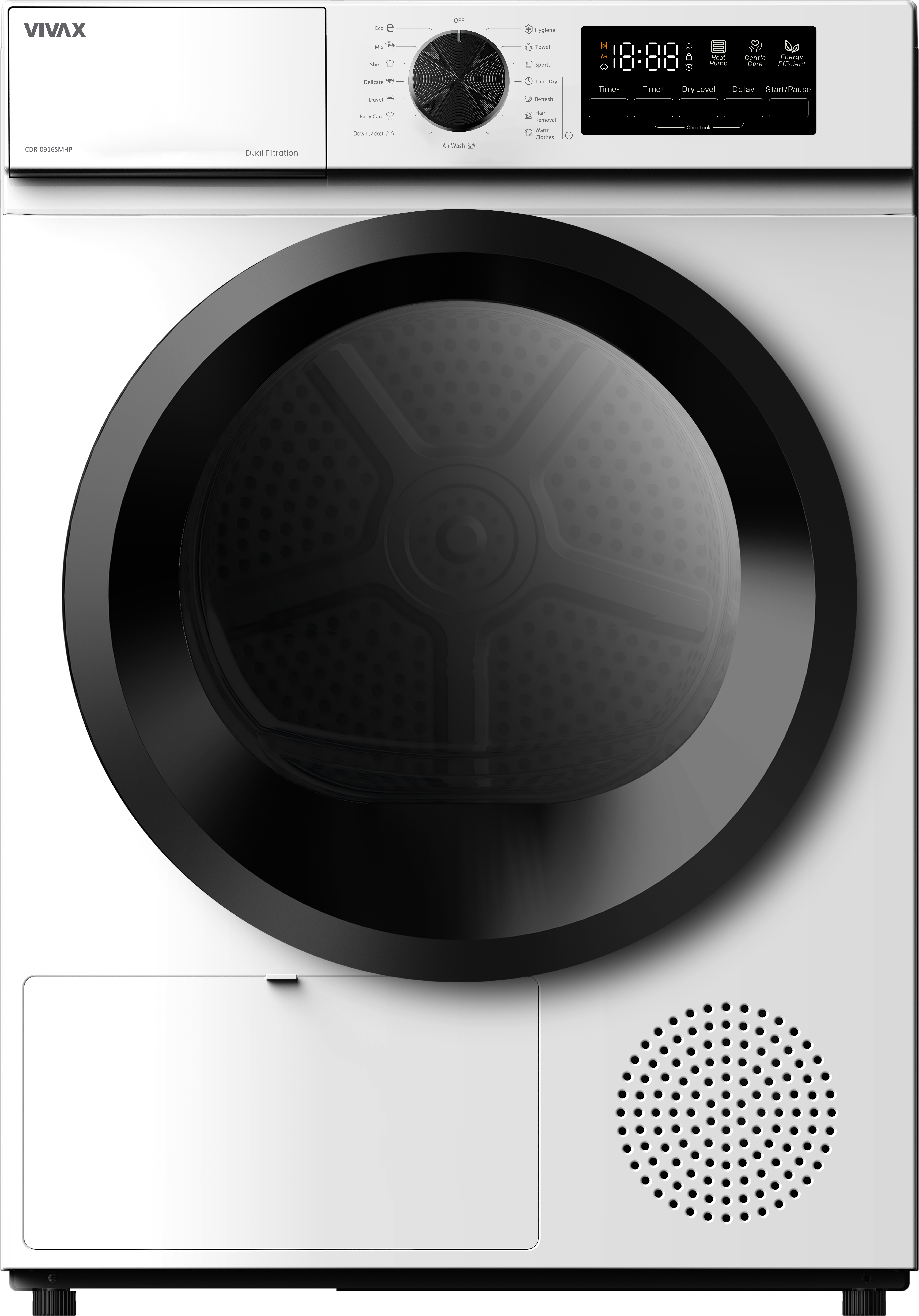 VIVAX HOME sušilica rublja CDR-0916SMHP