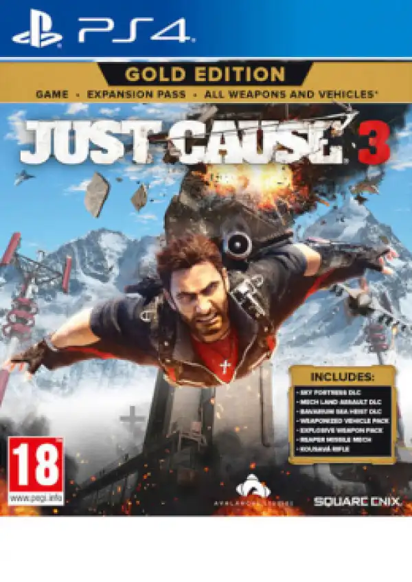 PS4 Just Cause 3 Gold Edition