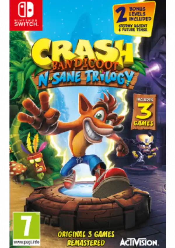 Switch Crash Bandicoot N. Sane Trilogy