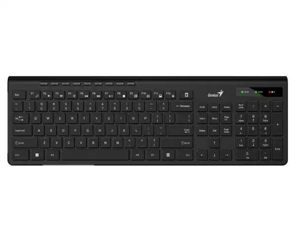GENIUS SlimStar 7230 USB US crna tastatura
