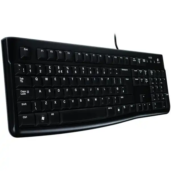 LOGITECH Corded  Keyboard K120 - Business EMEA - US International - BLACK ( 920-002479 ) 