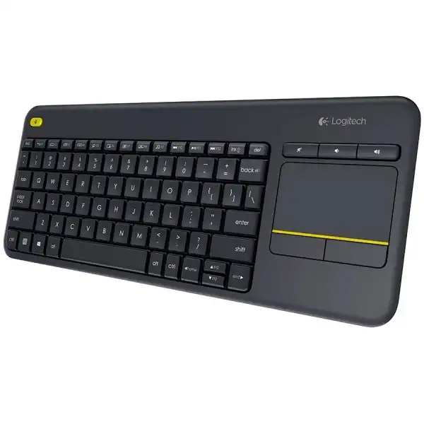 LOGITECH Wireless Touch Keyboard K400 Plus - INTNL - US International layout - Black ( 920-007145 ) 